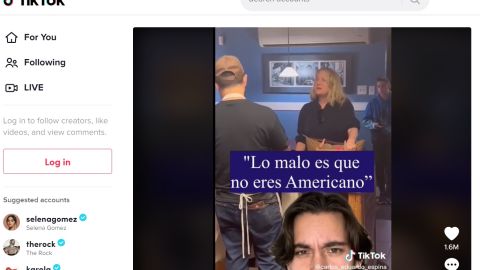 Los videos de la agresión fueron publicados por el tiktoker Carlos Eduardo Espina.
