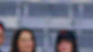 Nicolás Ibáñez celebra el gol del triunfo de Tigres sobre Atlas.