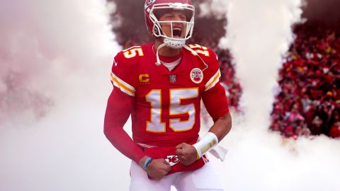 Patrick Mahomes quarterback de los Kansas City Chiefs.