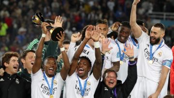 Real Madrid celebra su quinto Mundial de Clubes.