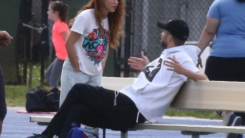 Shakira y Gerard Piqué cuando aún eran pareja en 2018.