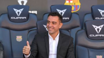 Xavi Hernández entrenador del FC Barcelona.