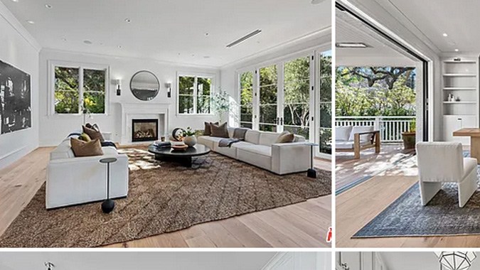 Así luce por dentro la lujosa nueva mansión de Jennifer López y Ben Affleck en Pacific Palisades (Zillow)