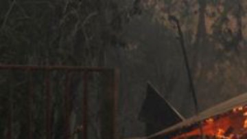 Santa Juana, Concepción, ha sido una de las localidades más afectadas por los incendios.