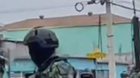 Soldados mexicanos en Nuevo Laredo