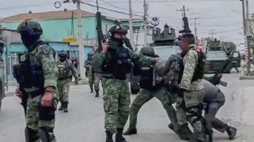Soldados mexicanos en Nuevo Laredo