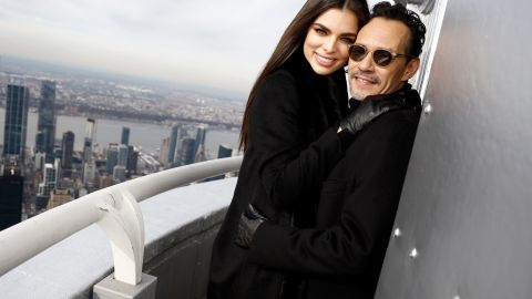 Marc Anthony y Nadia Ferreira