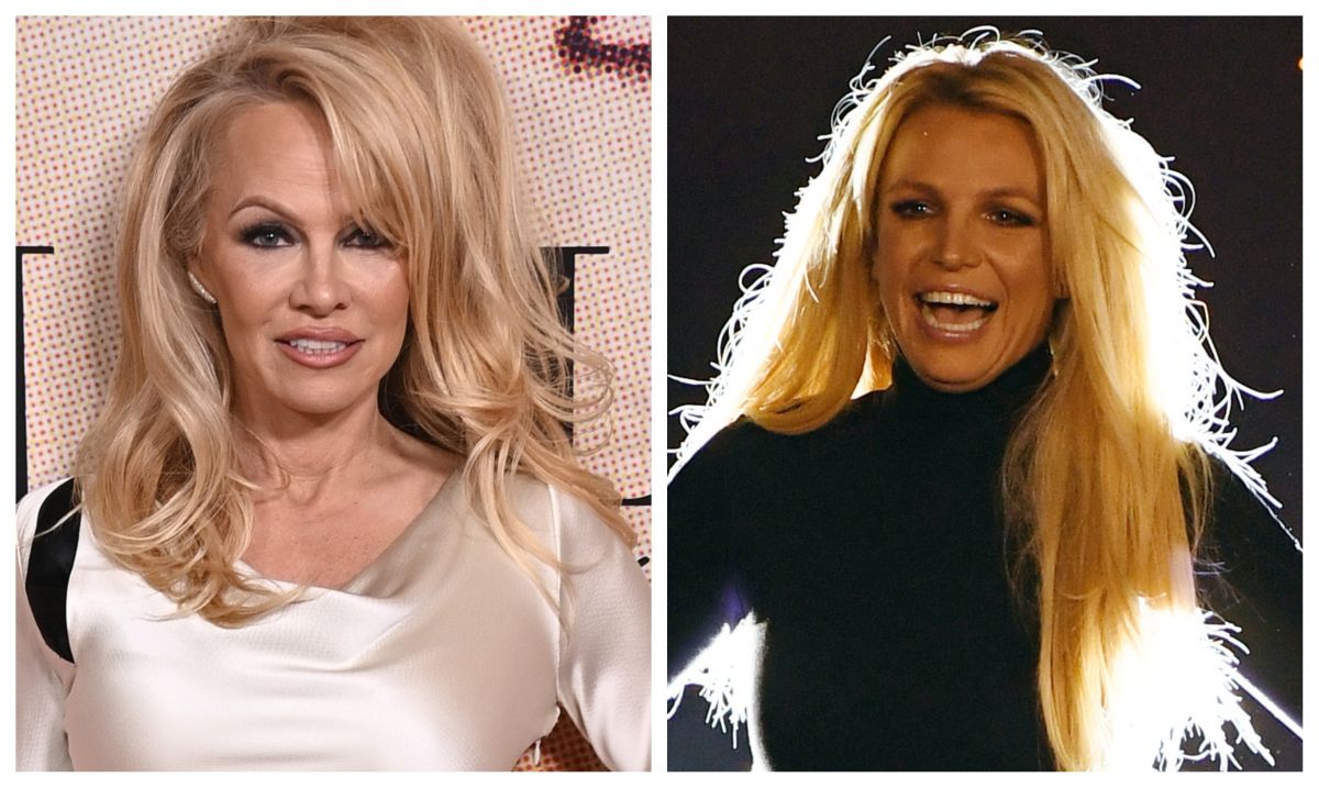 Pamela Anderson y Britney Spears.