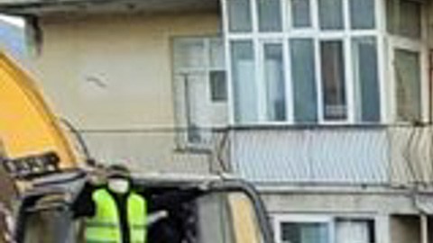 Mometno del rescate de un joven de 17 años.