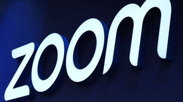 Imagen del logotipo de la empresa de videoconferencias Zoom.