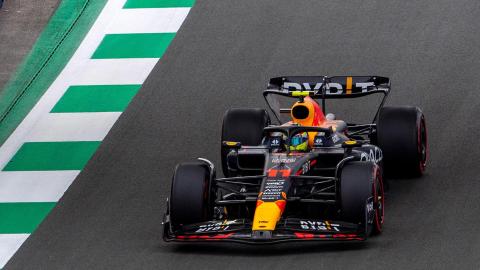 Pérez ganó su segunda Pole Position.