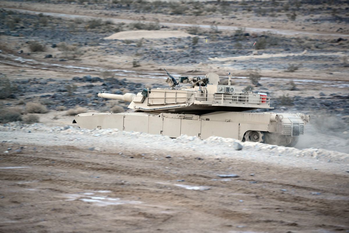 El Pentágono enviará tanques Abrams M1A1 como los utilizados en un ejercicio de entrenamiento de 2015 a Ucrania.