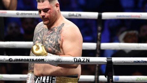 Andy Ruiz habría sido botado de su casa por su esposa.