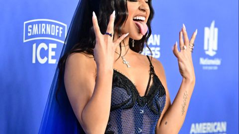 Becky G en los Billboard Women in Music Awards 2023.