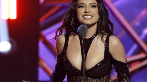 Becky G en los iHeartRadio Awards 2023 en Los Ángeles.