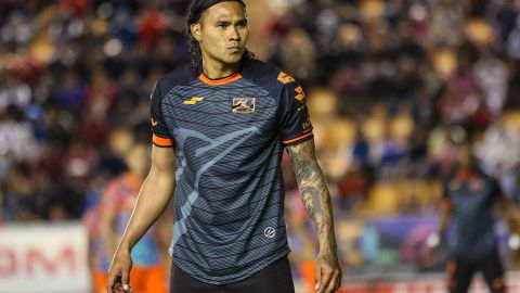 Carlos Peña, durante el juego de la jornada 6 del torneo Clausura 2020 de la Liga de Ascenso BBVA MX.