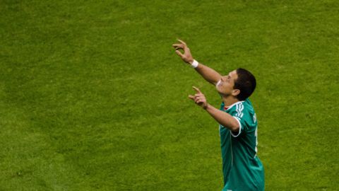 Chicharito Hernández en su etapa con la Selección Mexicana.