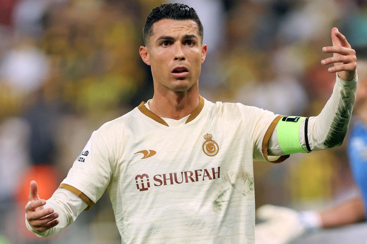 Cristiano Ronaldo’s Al Nassr lose top spot in Saudi Arabia as rival fans rage at the Portuguese shouting “Messi, Messi”