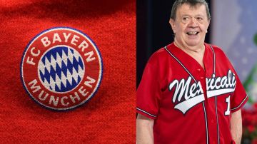 Logo del Bayern de Múnich y 'Chabelo'.
