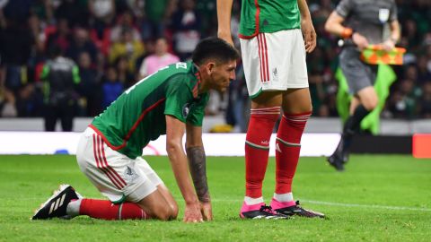 Edson Álvarez tras autogol con México.