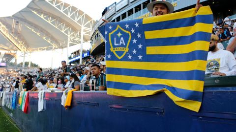 Fanaticada del LA Galaxy.