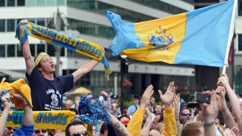 Fanaticada del Philadelphia Union.