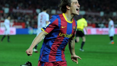Krkic debutó en FC Barcelona con 17 años.
