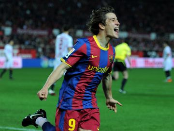 Krkic debutó en FC Barcelona con 17 años.