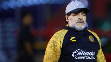 Maradona dirigió en México a Dorados de Sinaloa.