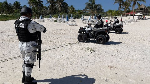 Policía en Tulum