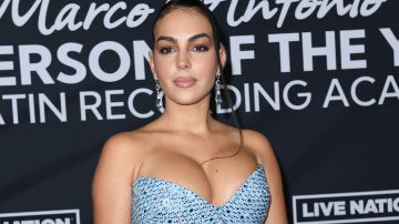 Georgina Rodríguez en la gala de los Latin Grammy.