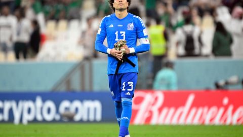 Guillermo Ochoa, guardameta de la Selección Mexicana.