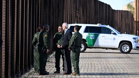 En enero, el presidente Biden prometió más recursos para la Patrulla Fronteriza.