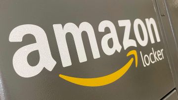 The Amazon logo on a locker in Annapolis, Maryland, on February 2, 2023, ahead of earnings report. - Tech giants Google, Apple and Amazon will report their latest results on Thursday as shares in Meta skyrocketed after the Facebook owner posted a smaller-than-expected slump in sales for 2022. (Photo by Jim WATSON / AFP) (Photo by JIM WATSON/AFP via Getty Images)