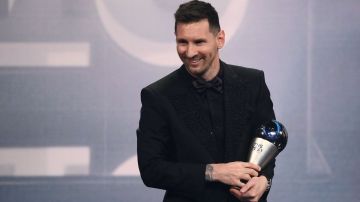 Messi, ganador del Balón de Oro a Mejor Jugador del 2022.