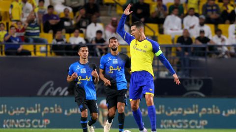 Cristiano Ronaldo con el Al Nassr.