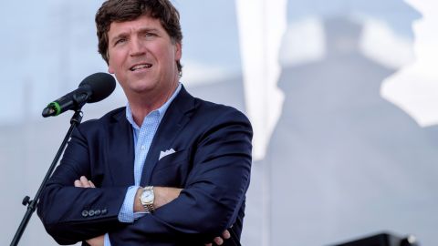 El presentador de Fox News Tucker Carlson.