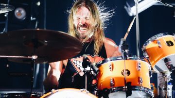 HOLLYWOOD, CALIFORNIA - FEBRUARY 16: Taylor Hawkins of Foo Fighters performs onstage at the after party for the Los Angeles premiere of "Studio 666" at the Fonda Theatre on February 16, 2022 in Hollywood, California. (Photo by Rich Fury/Getty Images)