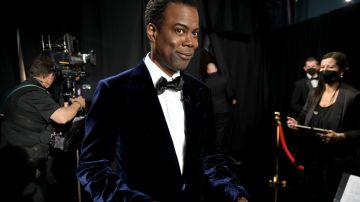 HOLLYWOOD, CALIFORNIA - MARCH 27: In this handout photo provided by A.M.P.A.S., Chris Rock is seen backstage during the 94th Annual Academy Awards at Dolby Theatre on March 27, 2022 in Hollywood, California. (Photo by Al Seib /A.M.P.A.S. via Getty Images)