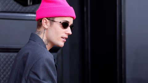 LAS VEGAS, NEVADA - APRIL 03: Justin Bieber attends the 64th Annual GRAMMY Awards at MGM Grand Garden Arena on April 03, 2022 in Las Vegas, Nevada. (Photo by Frazer Harrison/Getty Images for The Recording Academy)