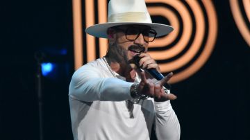 TAMPA, FLORIDA - DECEMBER 16: AJ McLean of Backstreet Boys performs onstage during iHeartRadio 93.3 FLZ’s Jingle Ball 2022 Presented by Capital One at Amalie Arena on December 16, 2022 in Tampa, Florida. (Photo by Gerardo Mora/Getty Images for iHeartRadio)