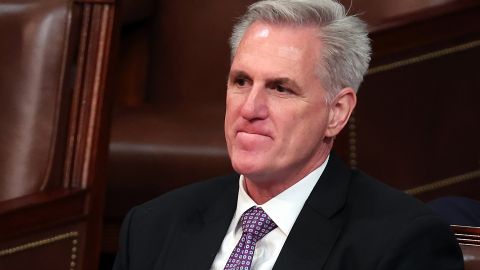 El presidente de la Cámara de Representantes Kevin McCarthy.