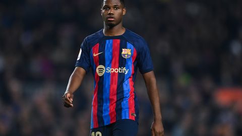 Ansu Fati, jugador del FC Barcelona.