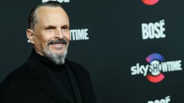 MADRID, SPAIN - MARCH 02: Miguel Bose attends the exclusive new streaming service SkyShowtime launch event at DOMO360 on March 02, 2023 in Madrid, Spain. (Photo by Pablo Cuadra/Getty Images for SkyShowtime )