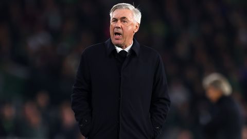 Carlo Ancelotti, entrenador del Real Madrid.