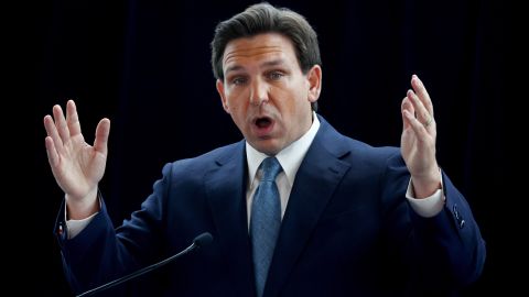 El gobernador de Florida, el republicano Ron DeSantis.