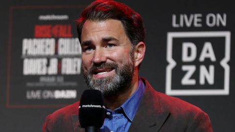 Eddie Hearn, Óscar de la Hoya