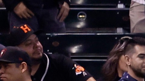 Randy Arozarena quedó con la atrapada del juego.