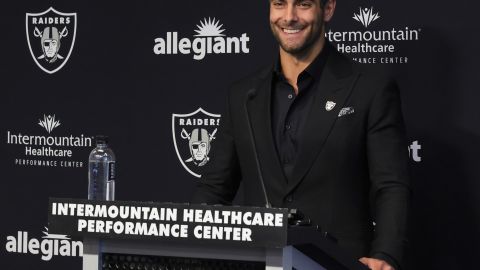 Las Vegas Raiders Introduce Jimmy Garoppolo