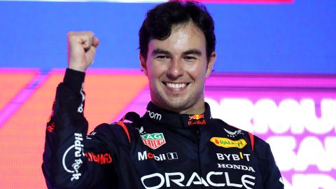 Sergio 'Checo' Pérez, piloto mexicano ganador del GP de Arabia Saudí de F1 2023.